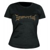 T-shirt Immortal - Gold Logo - Femme