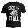 T-shirt Sick Of It All - 1986