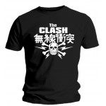 T-shirt The Clash - Skull