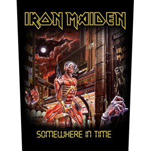 Back Patch Iron Maiden - Somewhere In Time