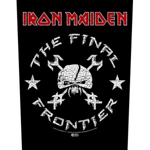 Back Patch Iron Maiden - The Final Frontier Vintage Skull