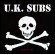 Patch UK Subs - Skull