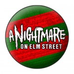 Badge Nightmare On Elm Street - Red And Green