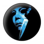 Badge Halloween - Blue Face