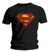 T-shirt Superman noir - Logo