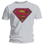 T-shirt Superman gris - Logo