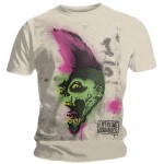 T-shirt Extreme Zombies - Sprayed Skull