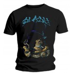 T-shirt Slash - Smoking Skull