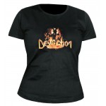 T-shirt Destruction - Hate is my Fuel - Femme