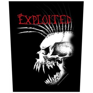 Back Patch The Exploited - Bastard Skull