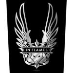 Back Patch In Flames - Winged Logo