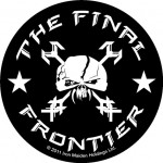 Sticker Iron Maiden - The Final Frontier Skull