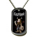 Pendentif Dog Tag Korpiklaani - Happy Little Boozer