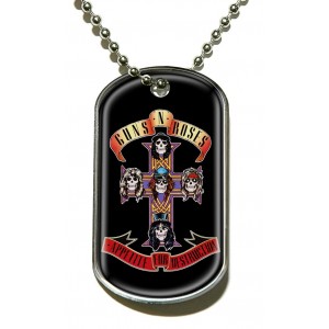 Pendentif Dog Tag Guns N' Roses - Appetite