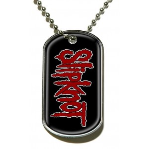 Pendentif Dog Tag Slipknot - Logo