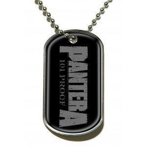 Pendentif Dog Tag Pantera - 101% Proof