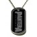 Pendentif Dog Tag Pantera - 101% Proof