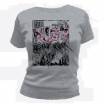 T-shirt Kiss - Detroit - Femme