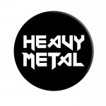 Badge Heavy Metal