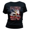 T-shirt Led Zeppelin - Stars N Stripes USA 77 - Femme