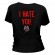 T-shirt Slayer - I Heart Slayer Pentagram - Femme