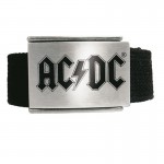 Ceinture AC/DC - Logo noir