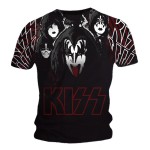 T-shirt Kiss - Lick It Up