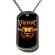 Pendentif Dog Tag Bullet For My Valentine - Two Pistols