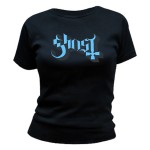 T-shirt Ghost - Logo Blue - Femme