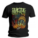 T-shirt Suicide Silence - Snake Skull