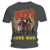 T-shirt Kiss - Love Gun Group