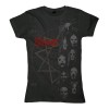 T-shirt Slipknot -Stacked Heads - Femme