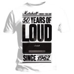 T-shirt Marshall - 50 Years of Loud