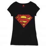 T-shirt Superman - Logo - Femme