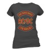 T-shirt AC/DC - About To Rock Banner - Femme