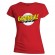 T-shirt The Big Bang Theory - Bazinga Red - Femme