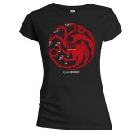 T-shirt Game of Thrones - Fire - Femme