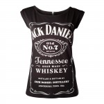 T-shirt Jack Daniel's - Classic Logo Zip - Femme