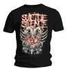 T-shirt Suicide Silence - Double Skull