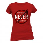 T-shirt Metallica - Never - Femme