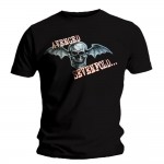 T-shirt Avenged Sevenfold - Bat Skull Glow