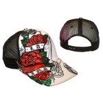 Casquette LA Ink - Red Roses