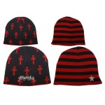 Bonnet Miami Ink - Reversible/Red Cross