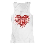 T-shirt Bullet For My Valentine - Top Heart Splatter - Femme