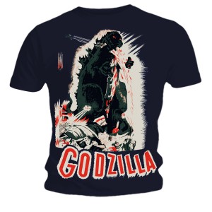 T-shirt Godzilla - Poster