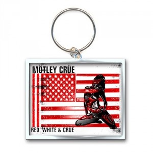 Porte-clé Motley Crue - Red, White and Crue