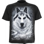 T-shirt Spiral - White Wolf