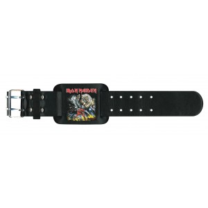 Bracelet cuir Iron Maiden - Number of the Beast