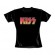 T-Shirt Kiss - Vintage Logo - Femme