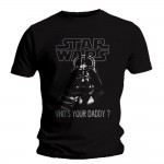 T-shirt Star Wars - Who’s Your Daddy